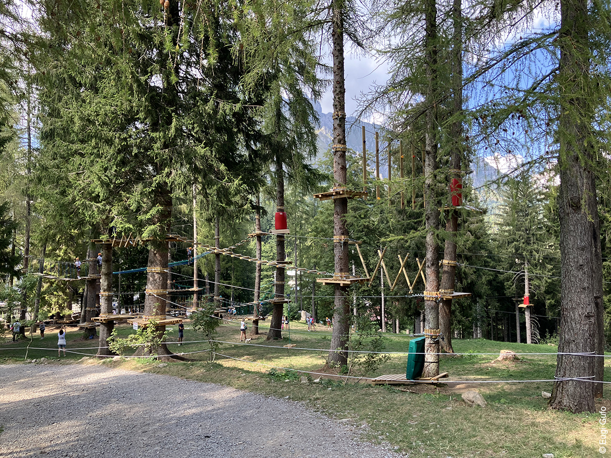 parco giochi a Piani dei Resinelli