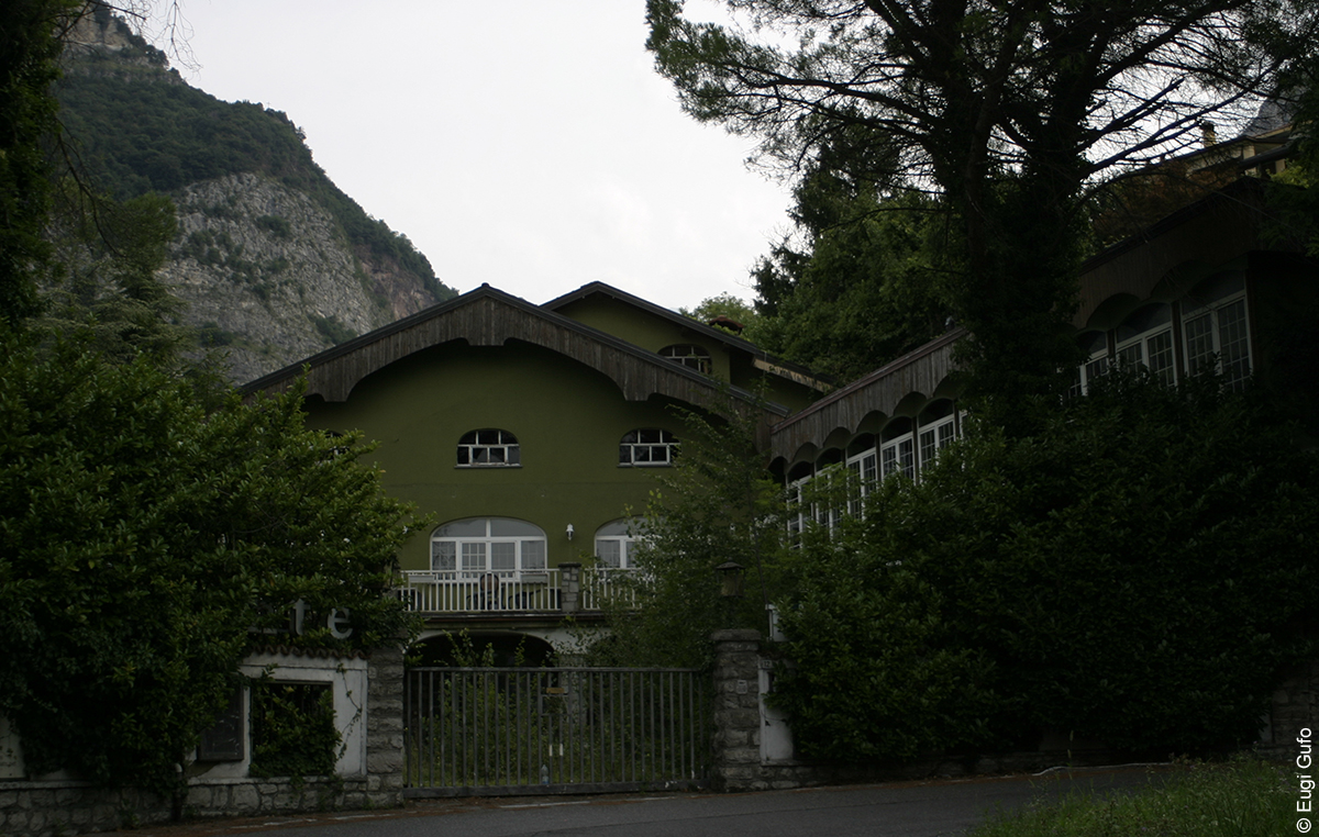 un ristorante abbandonato a Rossino
