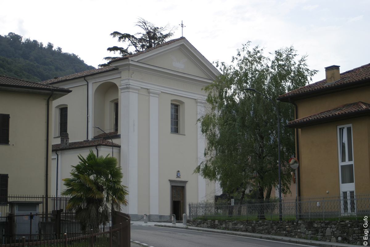 la chiesa di San Lorenzo Martire a Rossino